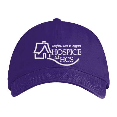 Organic Cotton Unstructured Baseball Hat (Hospice) Thumbnail